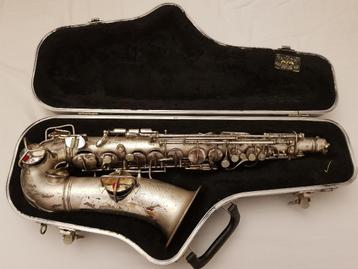 1927 CONN "CHU BERRY" ALTO (verzilverd)