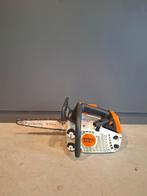 Stihl MS194T tophendel kettingzaag carving, Tuin en Terras, Verzenden, Gebruikt, Stihl
