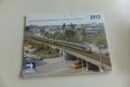 Kalender NVBS 2012 Nederlandse spoorwegen trein tram NS TOP, Ophalen of Verzenden, Zo goed als nieuw, Trein, Boek of Tijdschrift