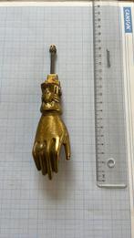 Mooie Deurklopper, HAND van Fatima! ANTIEK goud Deurbeslag, Ophalen of Verzenden