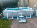 Intex Prism Frame Pool 300x175x80 cm+ pomp+ ladder + verwarm, Ophalen, 200 tot 300 cm, 80 tot 120 cm, Zo goed als nieuw