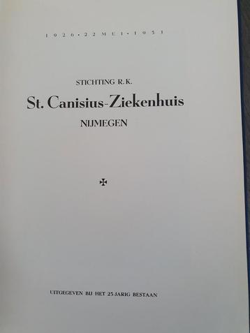 Gedenkboek St. Canisius Ziekenhuis 1926 1951