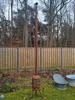 Prachtige stalen terraskachel -totale hoogte liefst circa 3m, Tuin en Terras, Tuinhaarden, Ophalen, Zo goed als nieuw