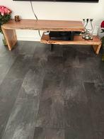 Uitschuifbaar Houten TV Meubel, Huis en Inrichting, Gebruikt, 100 tot 150 cm, Ophalen of Verzenden, Minder dan 100 cm