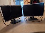 2 beeldschermen, Computers en Software, Monitoren, Ophalen, Hp, Gebruikt, Overige typen