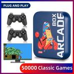 ARCADE BOX 256GB – 50.000+ Games & Draadloze Controllers, Verzenden, Nieuw