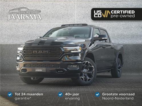 Dodge Ram 1500 5.7 V8 4x4 Crew Cab Limited Night |Retrax Rol, Auto's, Dodge, Bedrijf, Te koop, RAM 1500, 360° camera, 4x4, ABS