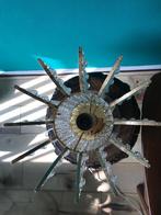 RETRO: Vintage Kristal Lamp, Ophalen of Verzenden, Zo goed als nieuw, Glas, Minder dan 50 cm