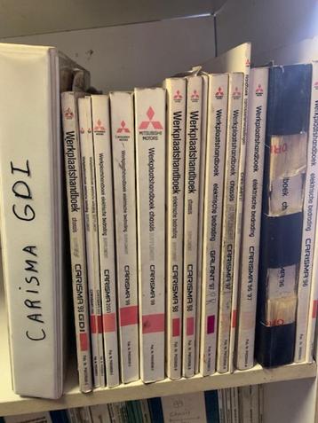 Mitsubishi Carisma + GDI werkplaatsboeken 1996 t/m 2002 beschikbaar voor biedingen