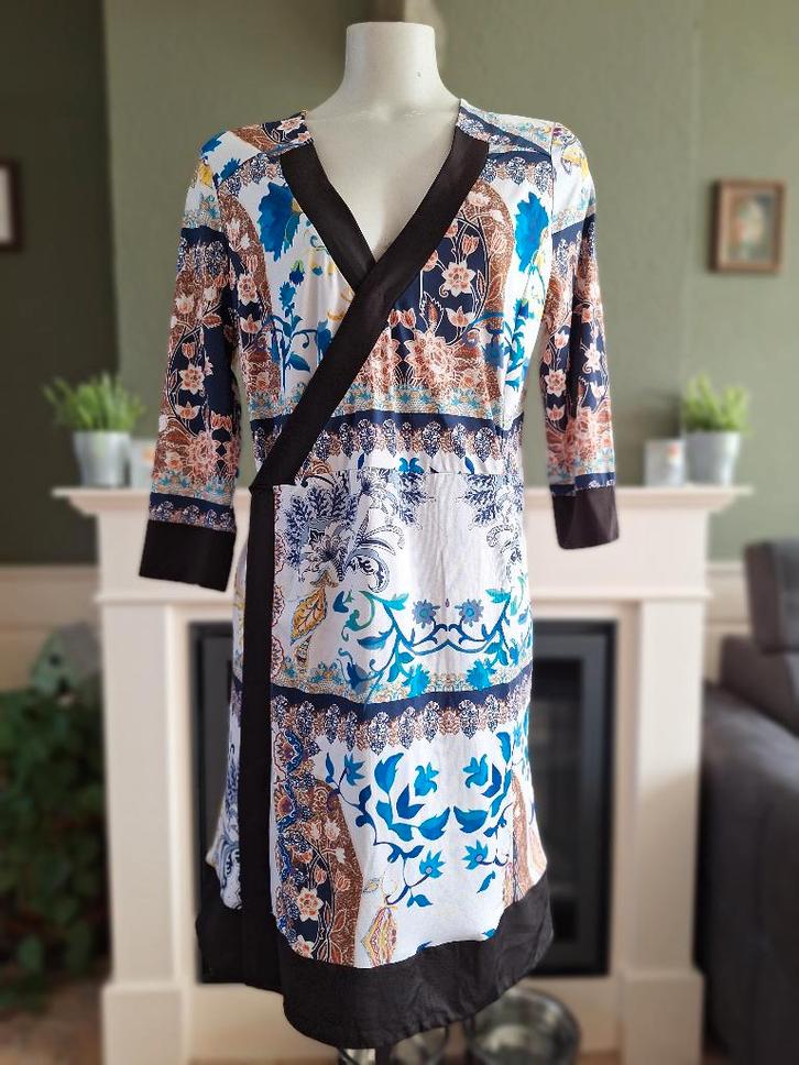 Etoile du Monde kimono achtige jurk 2 L 40 Gratis Verzenden, Kleding | Dames, Jurken, Zo goed als nieuw, Maat 38/40 (M), Overige kleuren