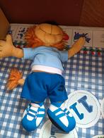 Loekie de Leeuw voetbal knuffel met blauw shirt nr. 5, Ophalen of Verzenden, Overige typen
