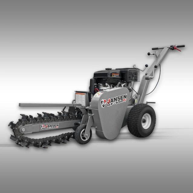 Sleuvenfrees jansen GF-600pro, Doe-het-zelf en Verbouw, Gereedschap | Freesmachines, Zo goed als nieuw, Elektrisch, Tuinfrees