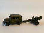 BRITAINS Army Toy No9760 Militairy Jeep + No1725 4.5Howitzer, Overige merken, Gebruikt, Auto, Verzenden