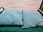 sierkussens velours blauw 2 stuks, Huis en Inrichting, Ophalen of Verzenden, 'T Olde Gre-j, Info@toldegrej.nl, Endepoelstraat 20f Didam
