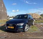 Audi A3 1.5 Tfsi 150pk CoD Ultra S-tronic 2019 Blauw, Auto's, 1498 cc, 4 cilinders, Blauw, Leder en Stof