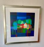 Ton Schulten - Zeefdruk Nr. 117 -  Tussen de bomen -, Ophalen of Verzenden