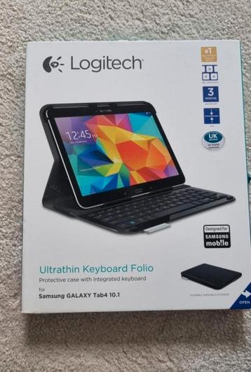 Logitech Ultrathin Keyboard Folio Galaxy Tab4 10.1 beschikbaar voor biedingen