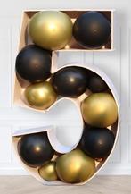 Te koop! Grote XXL cijfer 5 voor ballonnen €40, Versiering, Ophalen of Verzenden, Zo goed als nieuw, Verjaardag