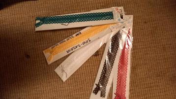 Decoratie ritsen 6 stuks in 20 en 40 cm en diverse sets beschikbaar voor biedingen