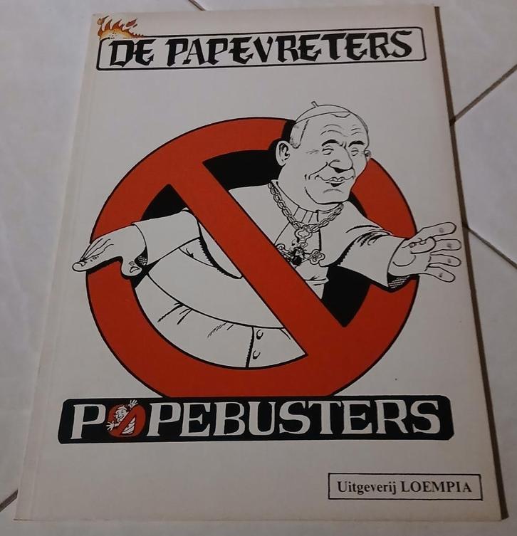 de papevreters: popebusters, Boeken, Stripboeken, Nieuw, Eén stripboek, Ophalen