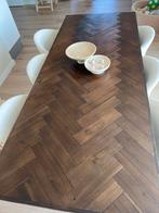 Dutchbone Class eettafel 220x90 cm, Ophalen, 200 cm of meer, 50 tot 100 cm, Zo goed als nieuw