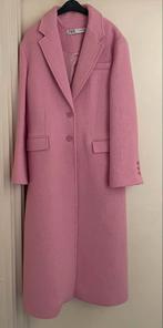 Mantel, roze, Zara, Ophalen of Verzenden, Zo goed als nieuw, Roze