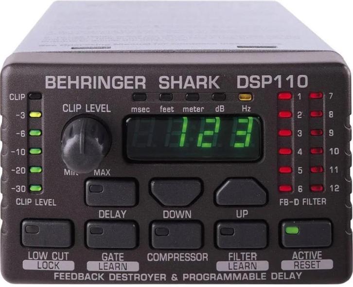 Behringer DSP110 Digitale signaal processor, Muziek en Instrumenten, Effecten, Zo goed als nieuw, Compressor, Multi-effect, Ophalen of Verzenden