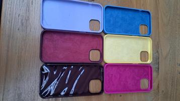  diverse hoesjes frontjes voor Apple iphone 13  div. kleuren beschikbaar voor biedingen
