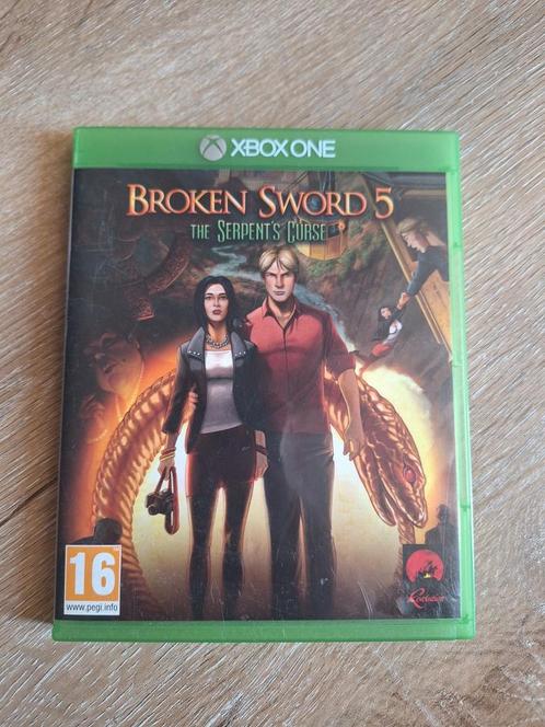 Broken swords 5 the serpent's curse xbox one, Spelcomputers en Games, Games | Xbox One, Zo goed als nieuw, 1 speler, Vanaf 18 jaar