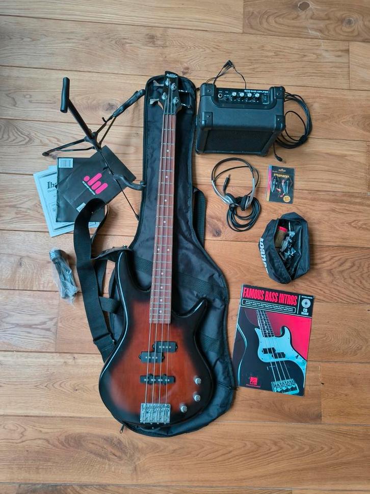 Ibanez Basgitaar - Zo Goed Als Nieuw!, Muziek en Instrumenten, Snaarinstrumenten | Gitaren | Bas, Zo goed als nieuw, Elektrisch