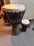 Djembe set - groot en klein, Muziek en Instrumenten, Percussie, Ophalen, Gebruikt, Trommel