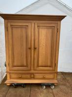 Eiken broodkast, Ophalen, Gebruikt, Met deur(en), Eikenhout