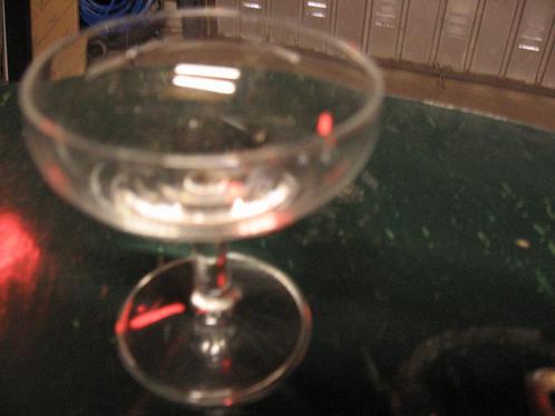 Glazen champagne-cognac-coupe-likeur, Huis en Inrichting, Keuken | Servies, Gebruikt, Glas of Glazen, Overige stijlen, Glas, Ophalen of Verzenden