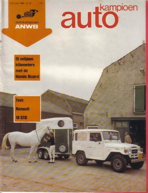Autokampioen 47 1980 : Toyota LandCruiser - Porsche 924, Boeken, Auto's | Folders en Tijdschriften, Gelezen, Algemeen, Ophalen of Verzenden