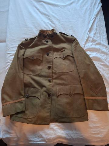 Originele WW1 US Quartermaster Captain jas beschikbaar voor biedingen