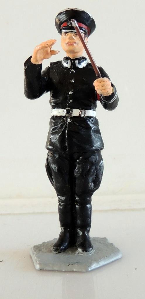 Dirigent zwart uniform, Antiek en Kunst, Antiek | Speelgoed, Ophalen of Verzenden