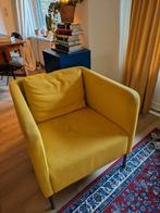 Fauteuil in geel, Huis en Inrichting, Fauteuils, Gebruikt, Ophalen