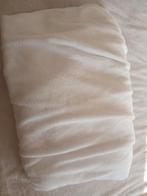 Optidee Kasjmier hoeslaken wit., Huis en Inrichting, Slaapkamer | Beddengoed, Eenpersoons, Nieuw, Ophalen of Verzenden, Wit