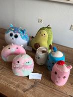 Squish mallows en bubble tea knuffels, Ophalen of Verzenden, Gebruikt, Overige typen