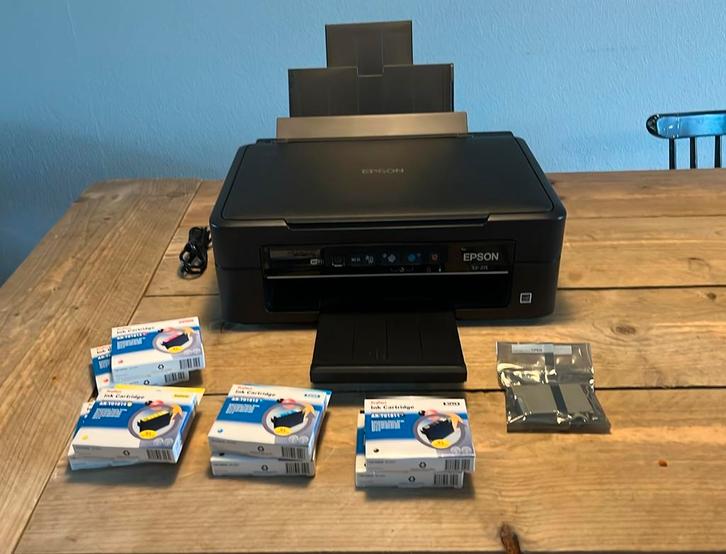 Epson XP-215 All-in-One Printer met Inkt, Computers en Software, Printers, Gebruikt, All-in-one, Inkjetprinter, Kleur printen