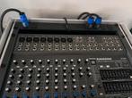 Samson TMX16 Powered Mixer - 1000W incl.flightcase en boxen, Muziek en Instrumenten, Mengpanelen, Ophalen, Gebruikt, 10 tot 20 kanalen
