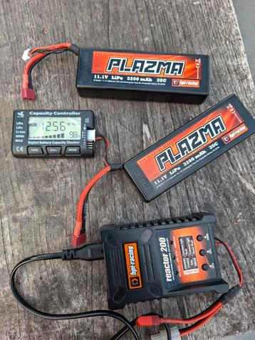 Hpi lipo 3s met lader zgan beschikbaar voor biedingen