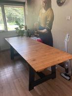 Eettafel - Robuust & Uniek, Huis en Inrichting, Tafels | Eettafels, Gebruikt, 100 tot 150 cm, 200 cm of meer, Ophalen of Verzenden