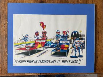Print Formule 1 - 1996 beschikbaar voor biedingen