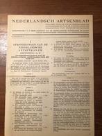 1942 NSB Nederlandsch artsenblad, het tijdschrift van de, Ophalen of Verzenden, Zo goed als nieuw