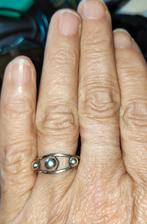 Vintage zilver 835 ring tevens gemarkeerd met letters.
Maat, Ophalen of Verzenden, Zo goed als nieuw, 17 tot 18, Dame