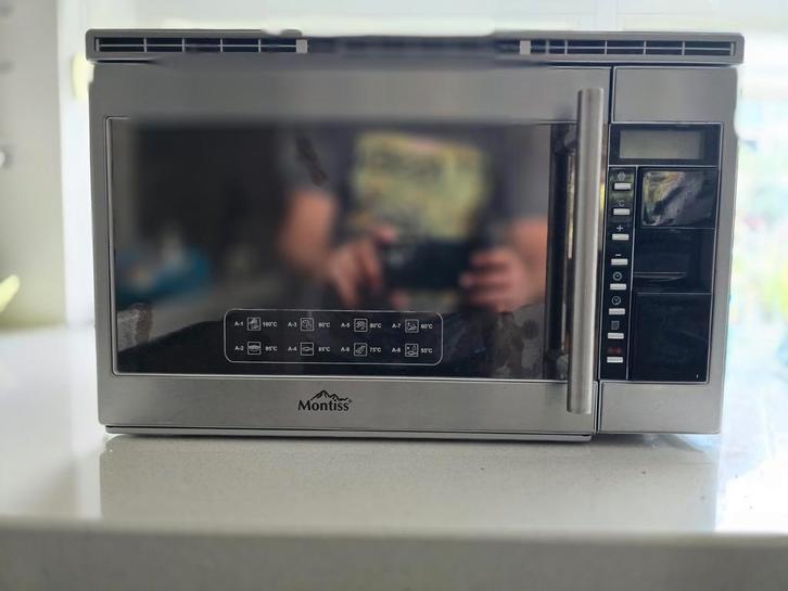 Kleine Stoomoven - Montiss KSO5666M, Witgoed en Apparatuur, Ovens, Gebruikt, Vrijstaand, Oven, Minder dan 45 cm, Minder dan 45 cm