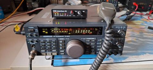 KENWOOD TS450SAT +Microham usbIII, Telecommunicatie, Zenders en Ontvangers, Zo goed als nieuw, Zender en Ontvanger, Ophalen