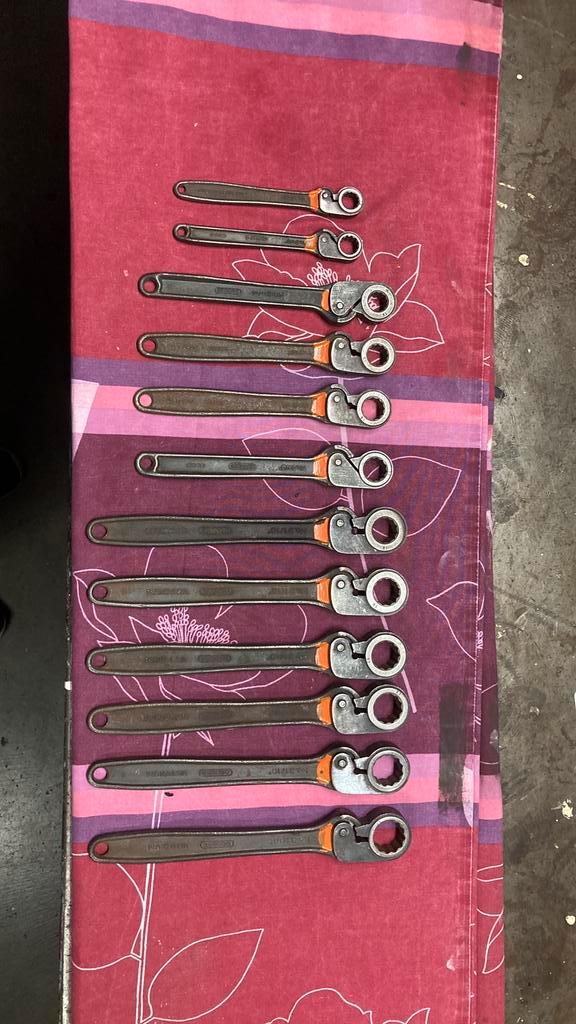 Gedore slipratels 12 t/m 23, Auto diversen, Autogereedschap, Gebruikt, Ophalen of Verzenden