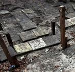 Tuintegels - Terrastegels, Tuin en Terras, Ophalen, Gebruikt, 5 tot 10 m², Beton